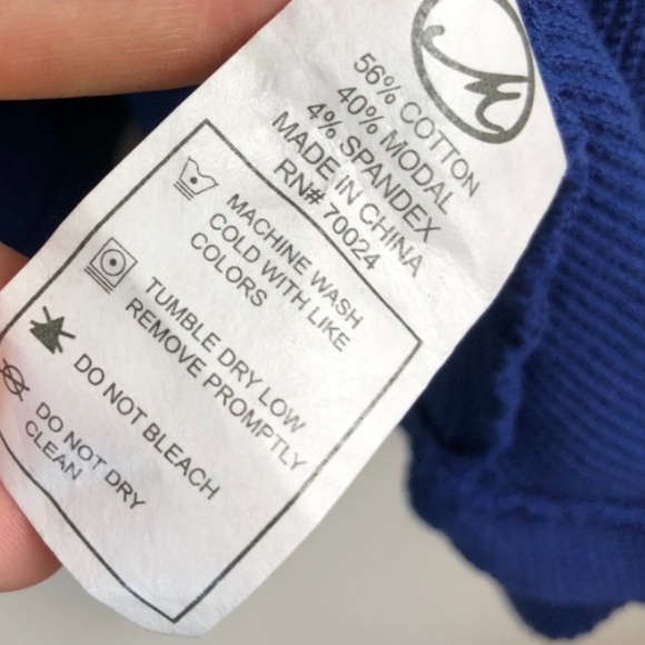 Mod-o-doc Thermal Blue Hooded Cardigan - Picture 5 of 9